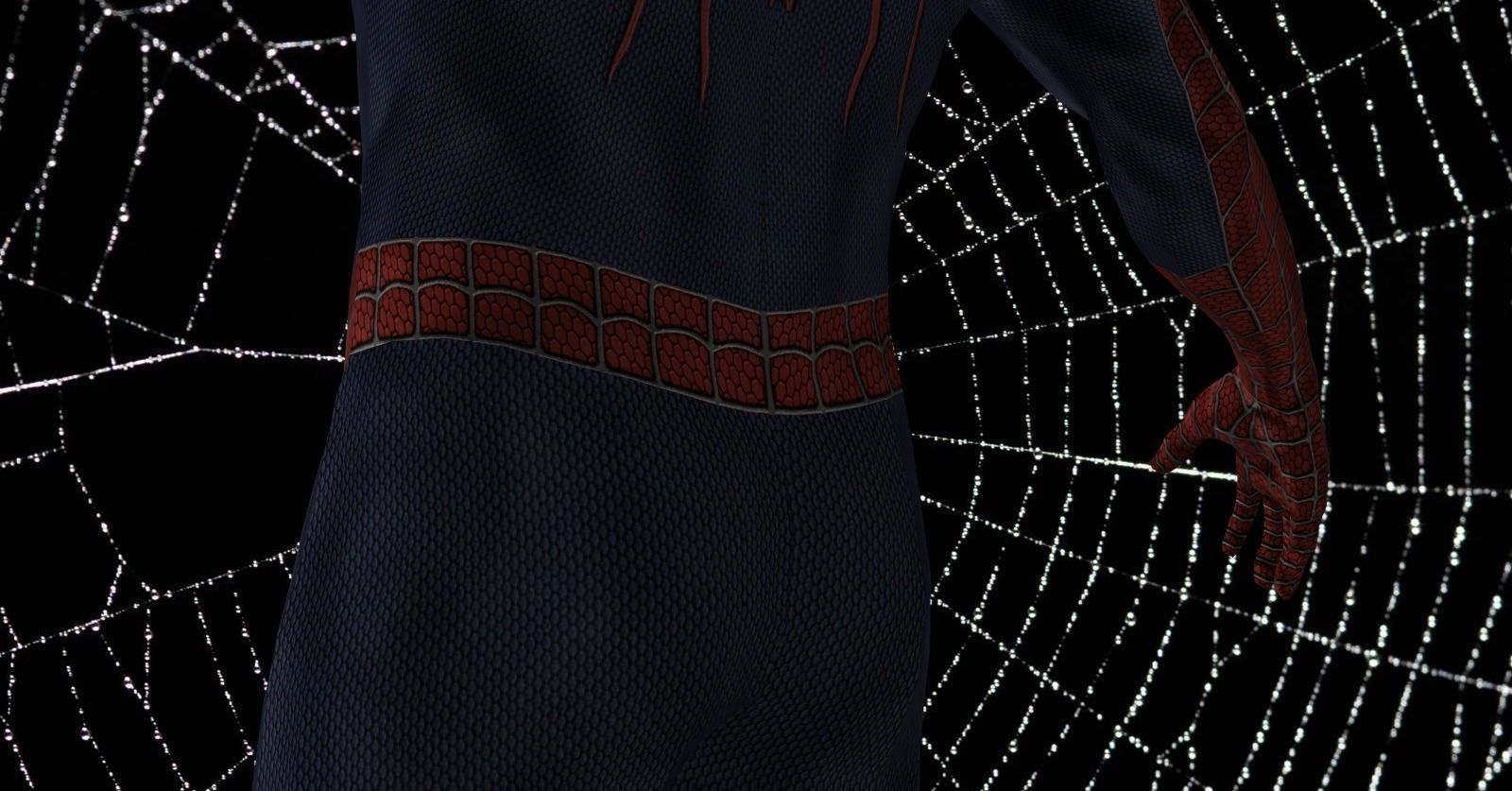 Spider Man 2002 Free low-poly 3D model_9