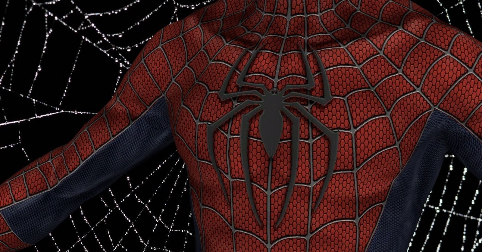 Spider Man 2002 Free low-poly 3D model_5