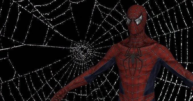 Spider Man 2002 Free low-poly 3D model