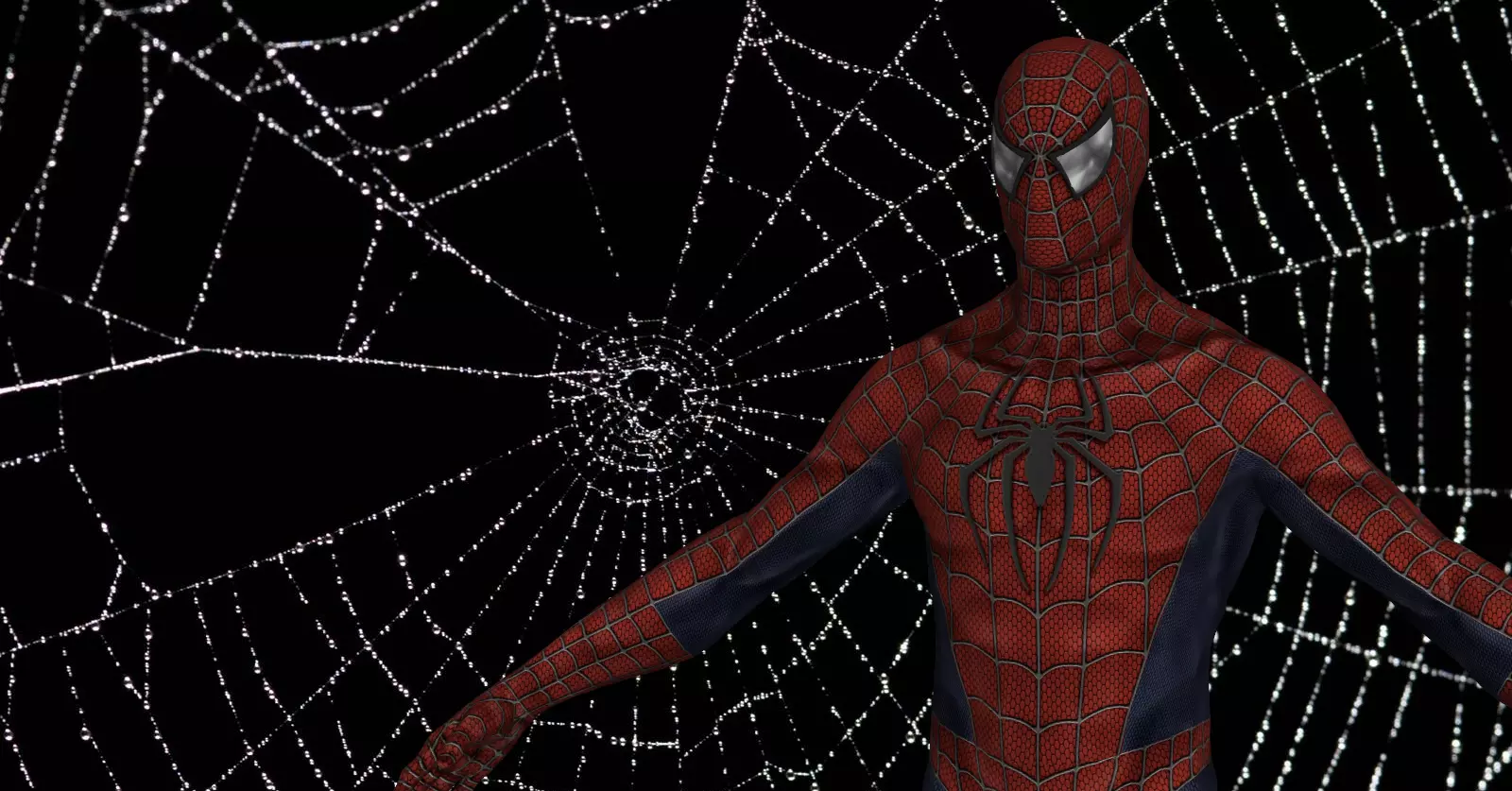 Spider Man 2002 Free low-poly 3D model_0