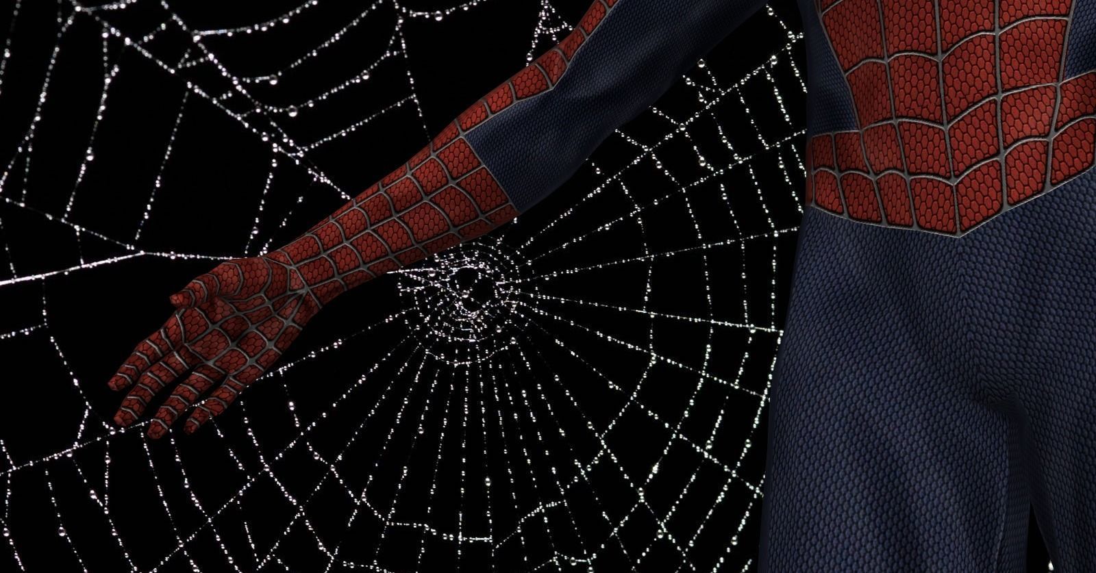 Spider Man 2002 Free low-poly 3D model_7