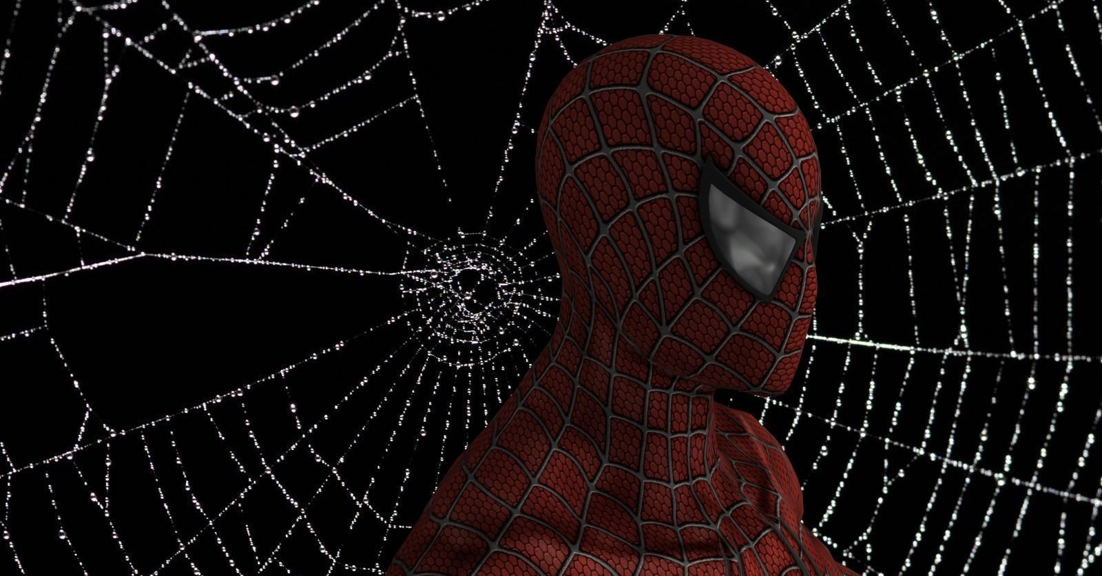 Spider Man 2002 Free low-poly 3D model_2
