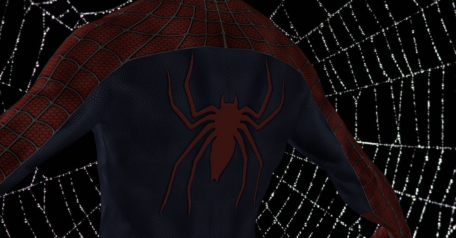 Spider Man 2002 Free low-poly 3D model_4