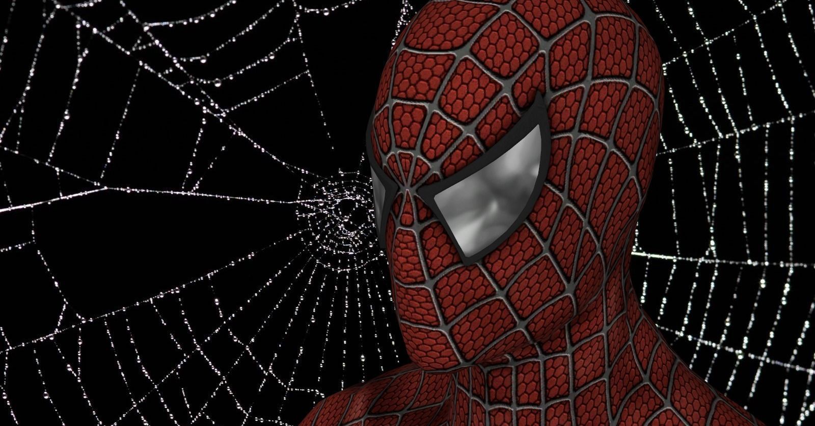 Spider Man 2002 Free low-poly 3D model_1