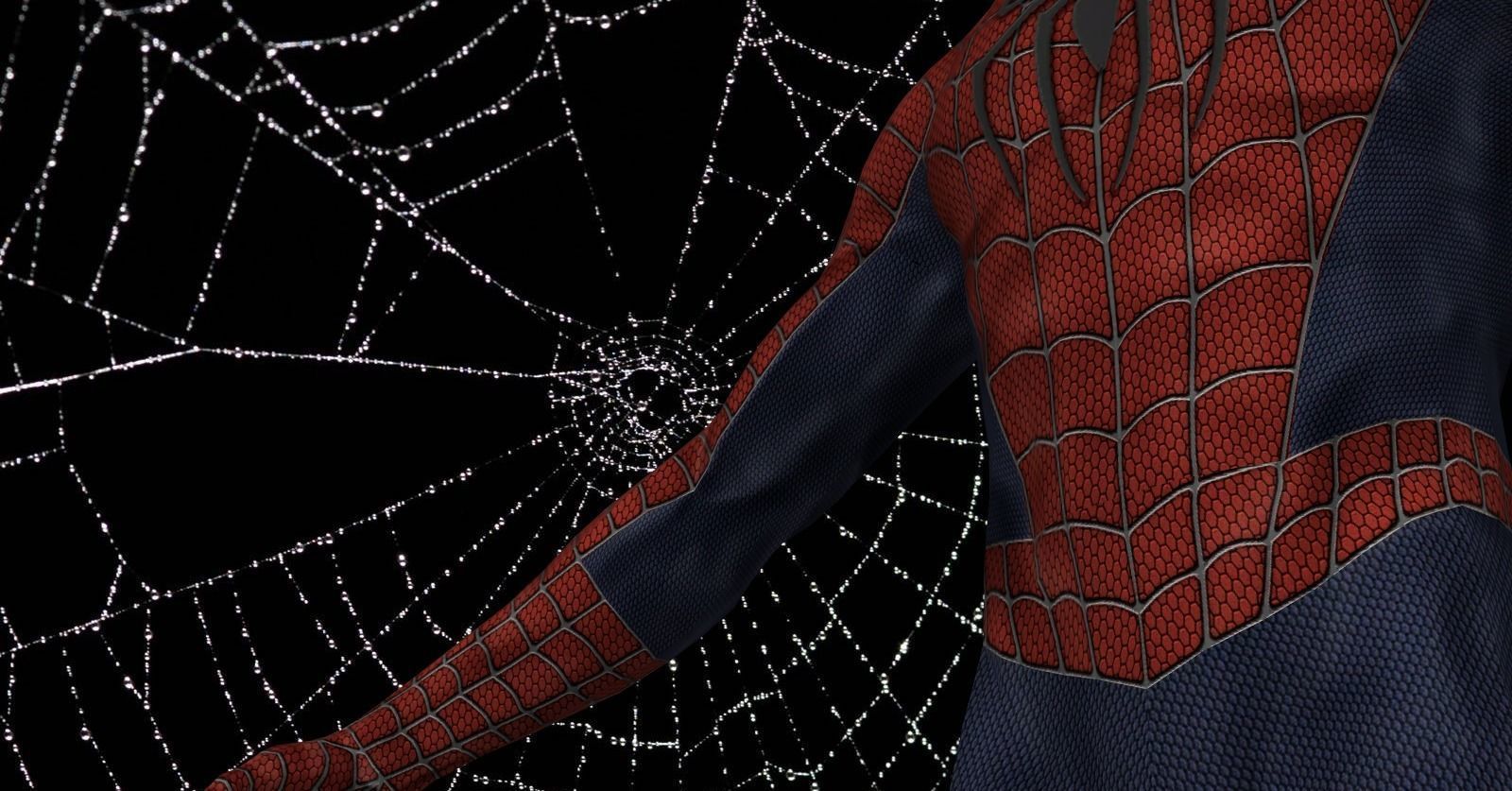 Spider Man 2002 Free low-poly 3D model_6