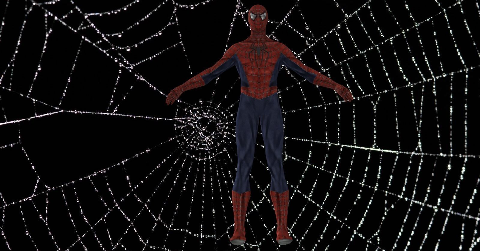 Spider Man 2002 Free low-poly 3D model_18