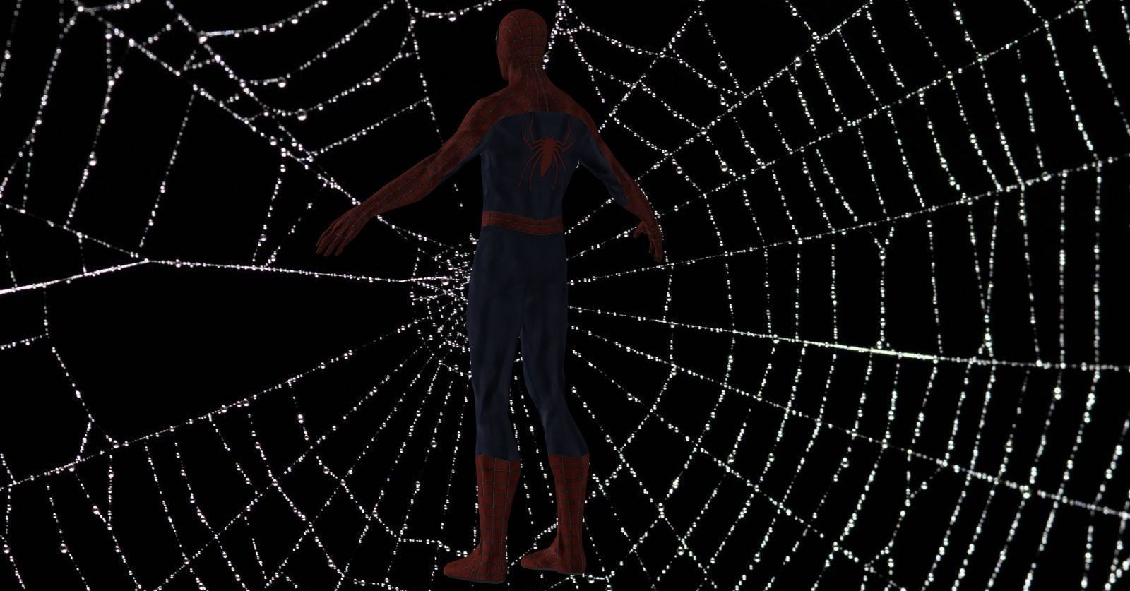 Spider Man 2002 Free low-poly 3D model_15
