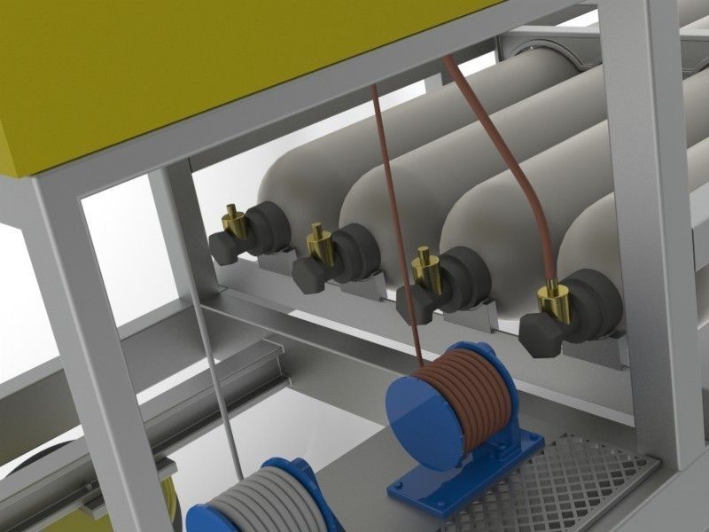 nitro service cart 3D model_3