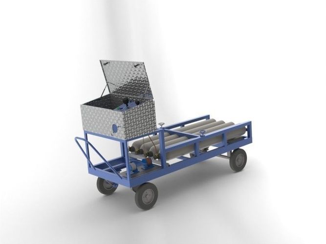 nitro service cart 3D model