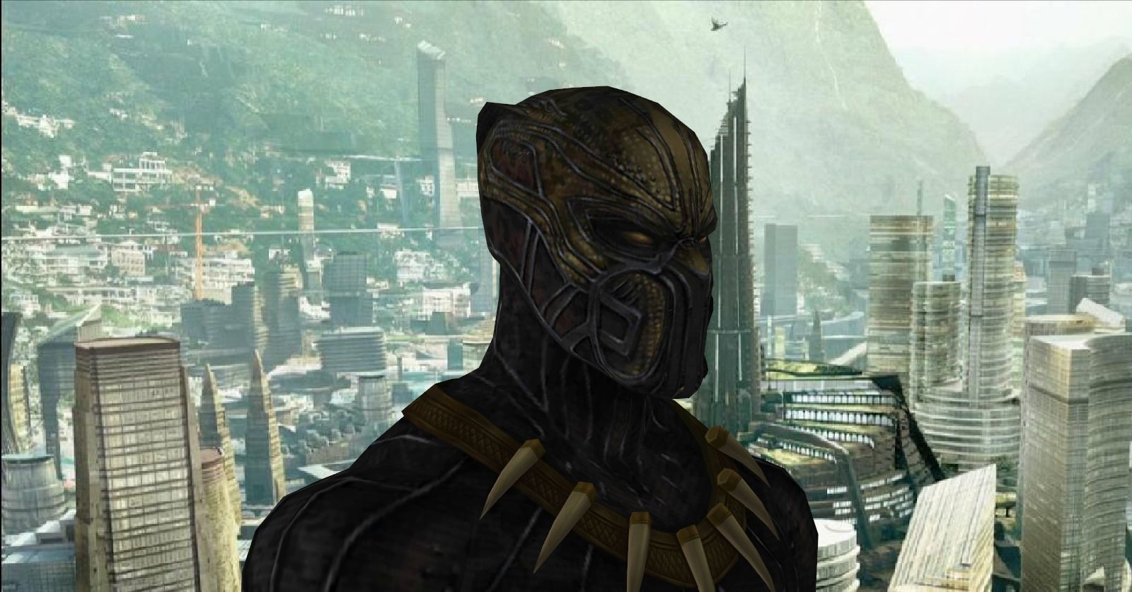 Marvel Killmonger Free low-poly 3D model_1