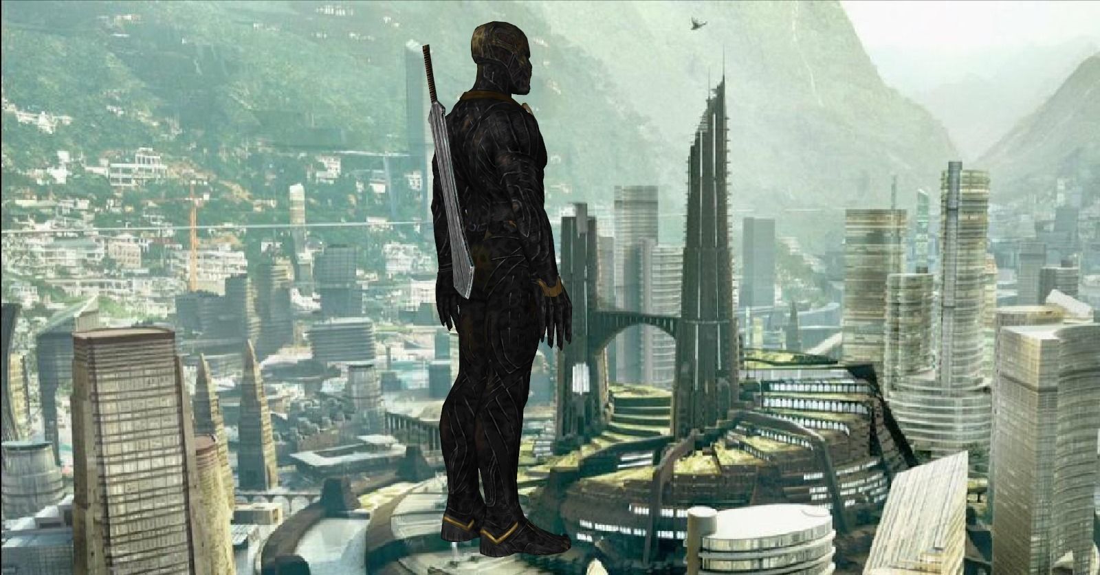 Marvel Killmonger Free low-poly 3D model_24