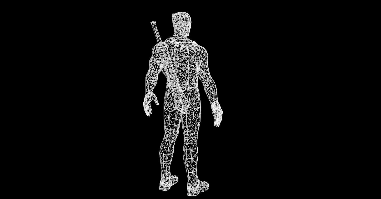 Marvel Killmonger Free low-poly 3D model_33