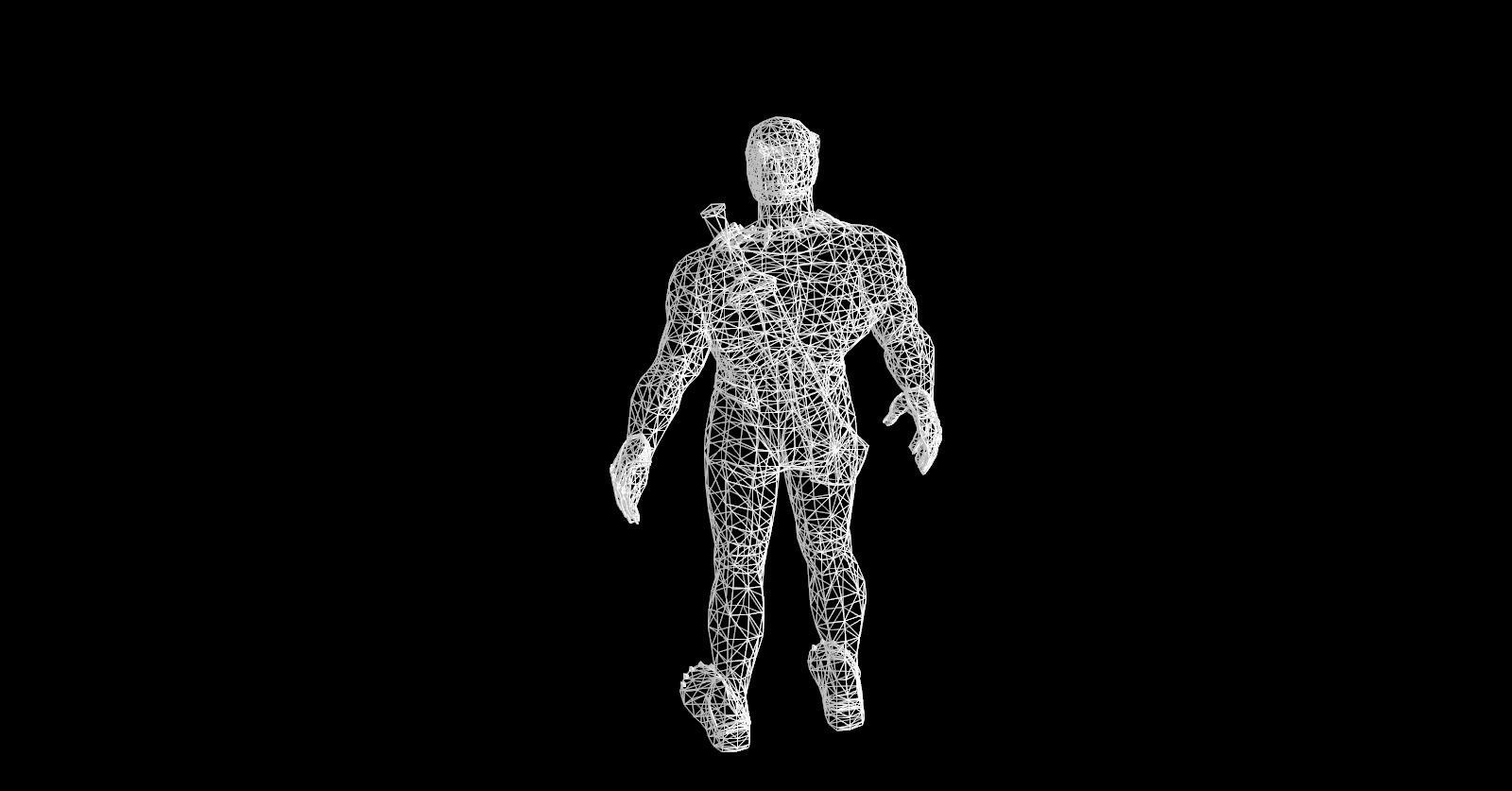 Marvel Killmonger Free low-poly 3D model_32