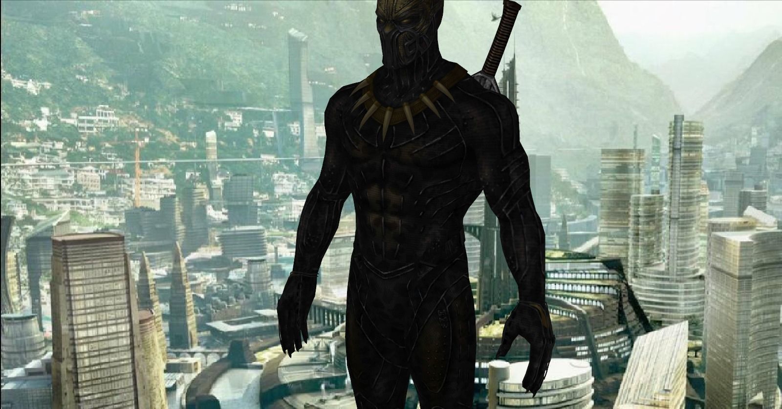 Marvel Killmonger Free low-poly 3D model_10