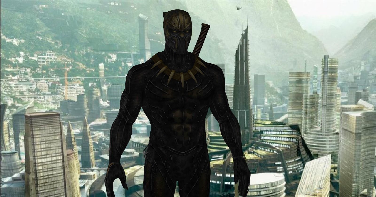 Marvel Killmonger Free low-poly 3D model_8