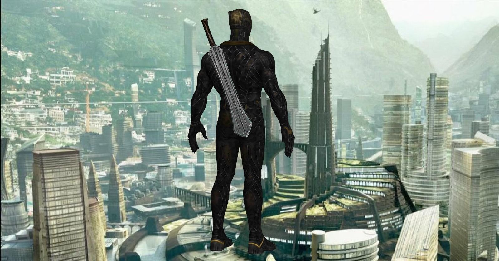 Marvel Killmonger Free low-poly 3D model_23