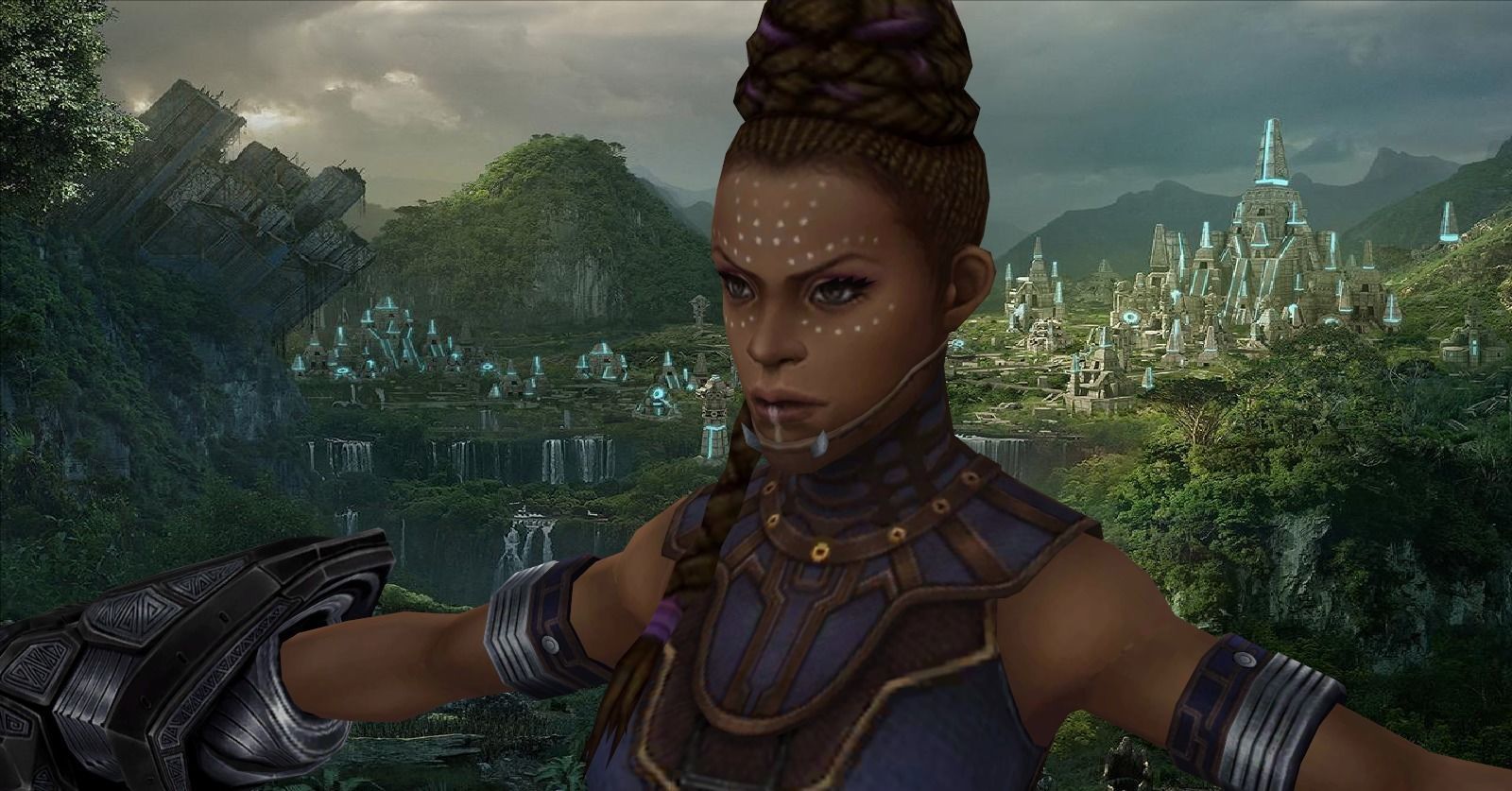 Marvel Shuri Free low-poly 3D model_8