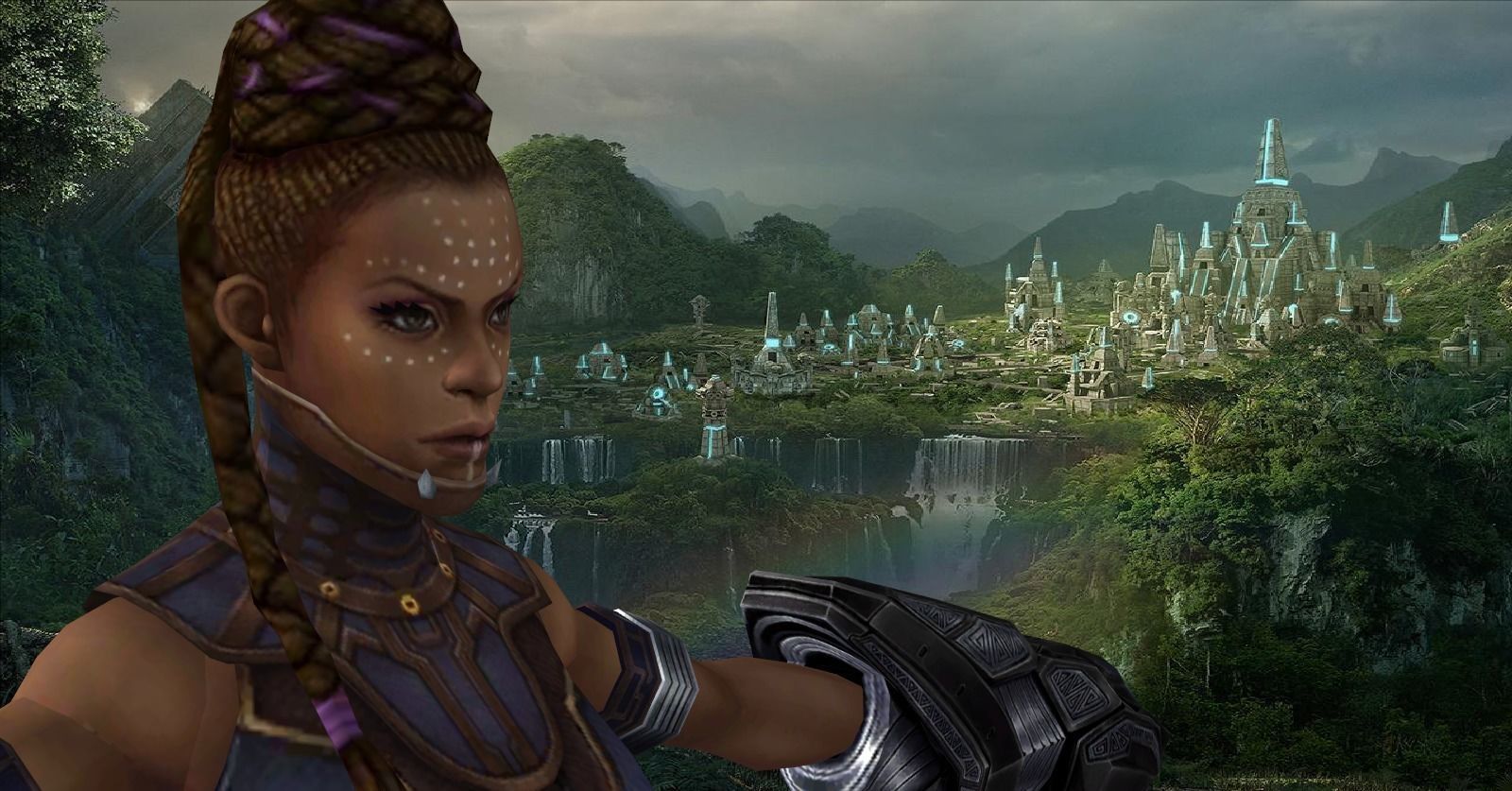 Marvel Shuri Free low-poly 3D model_7