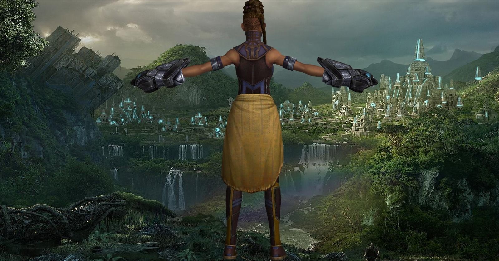 Marvel Shuri Free low-poly 3D model_35