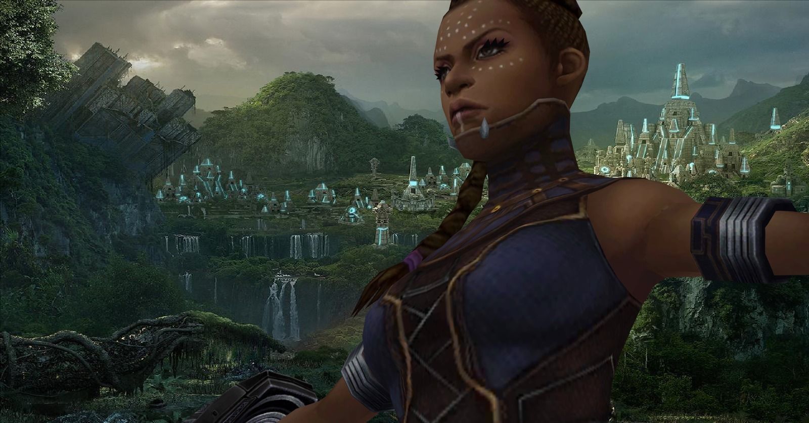 Marvel Shuri Free low-poly 3D model_11