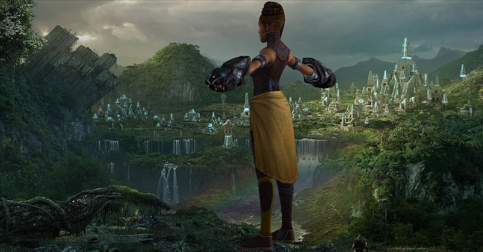 Marvel Shuri Free low-poly 3D model_31