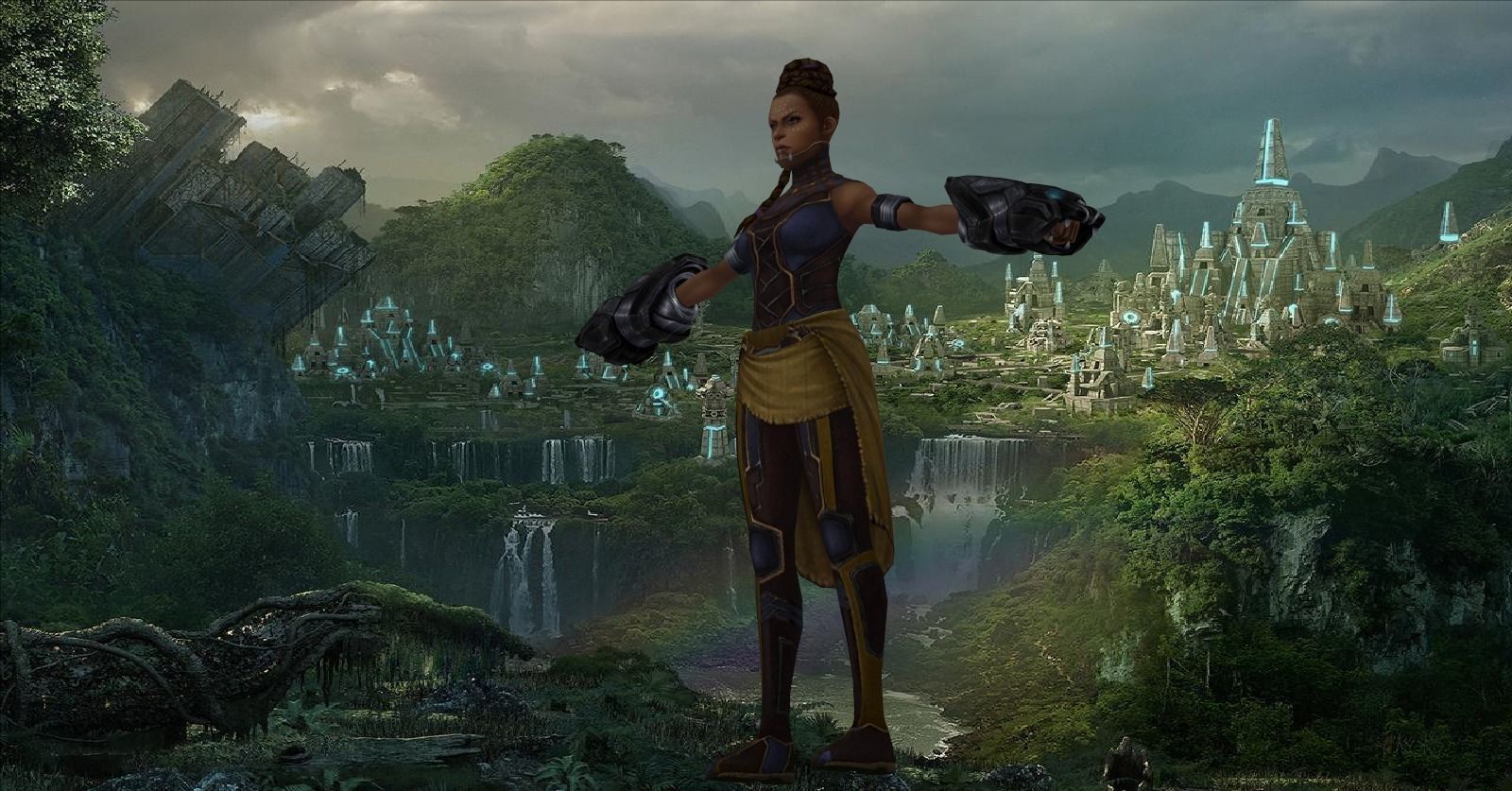 Marvel Shuri Free low-poly 3D model_30