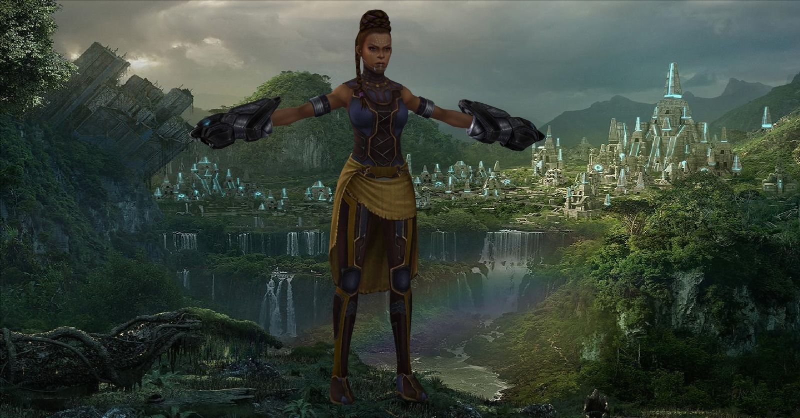 Marvel Shuri Free low-poly 3D model_34