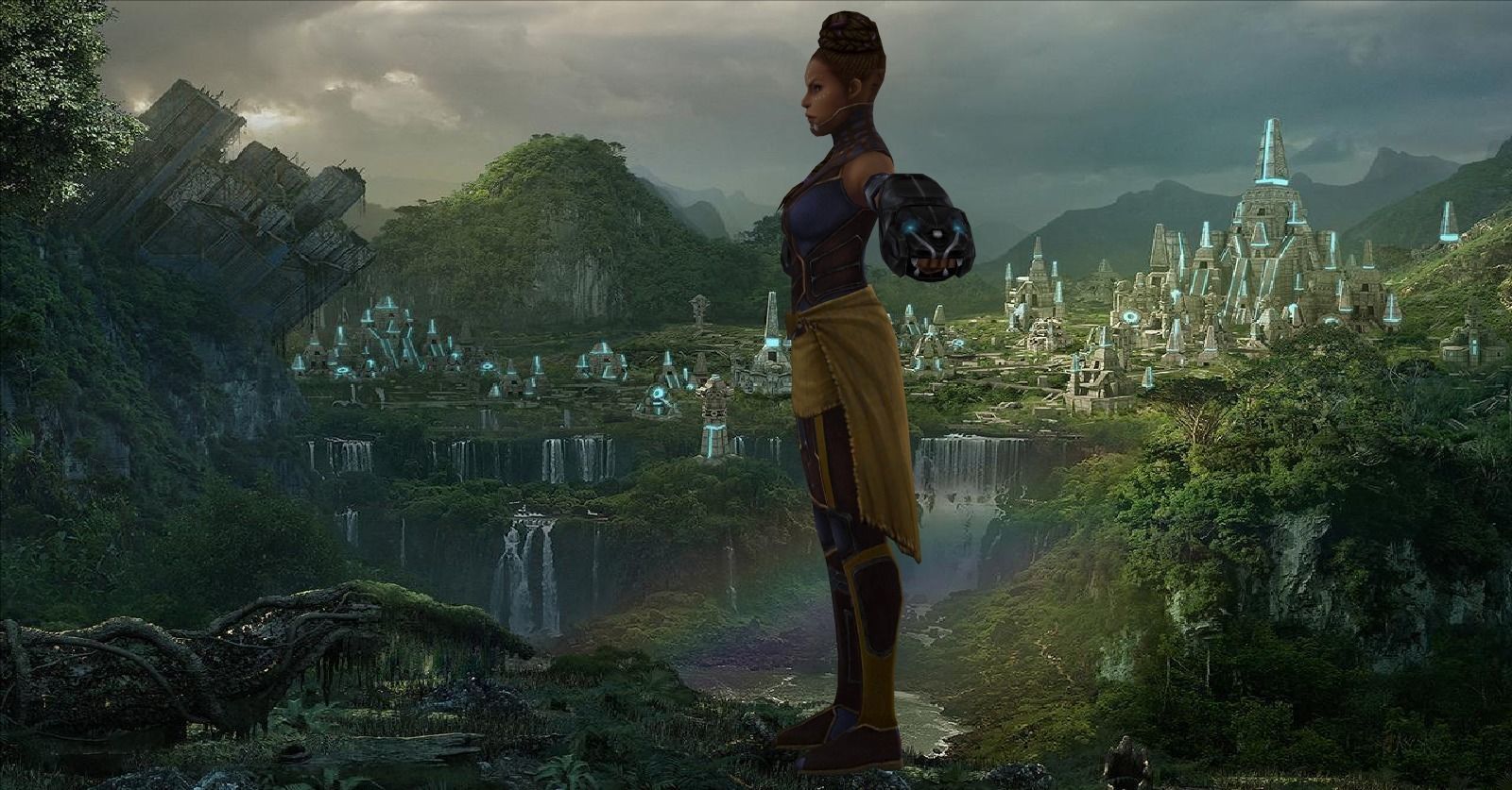 Marvel Shuri Free low-poly 3D model_28