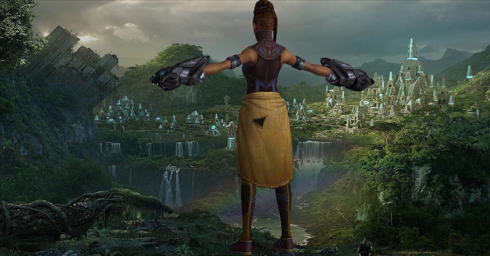 Marvel Shuri Free low-poly 3D model_46