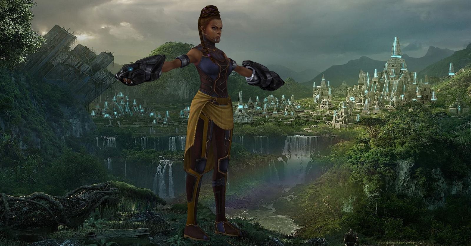 Marvel Shuri Free low-poly 3D model_43