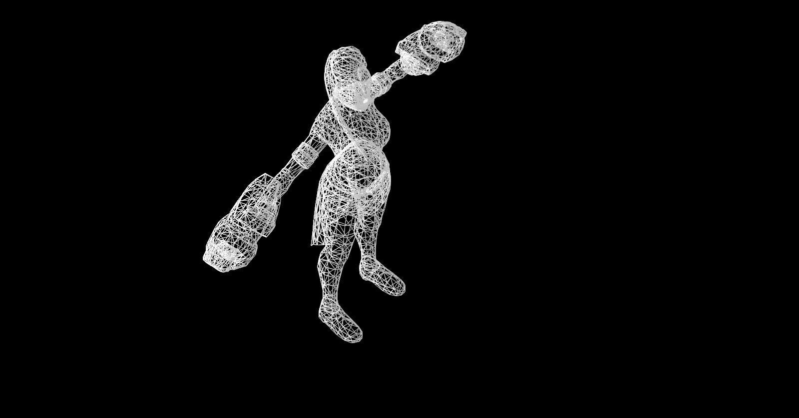 Marvel Shuri Free low-poly 3D model_51