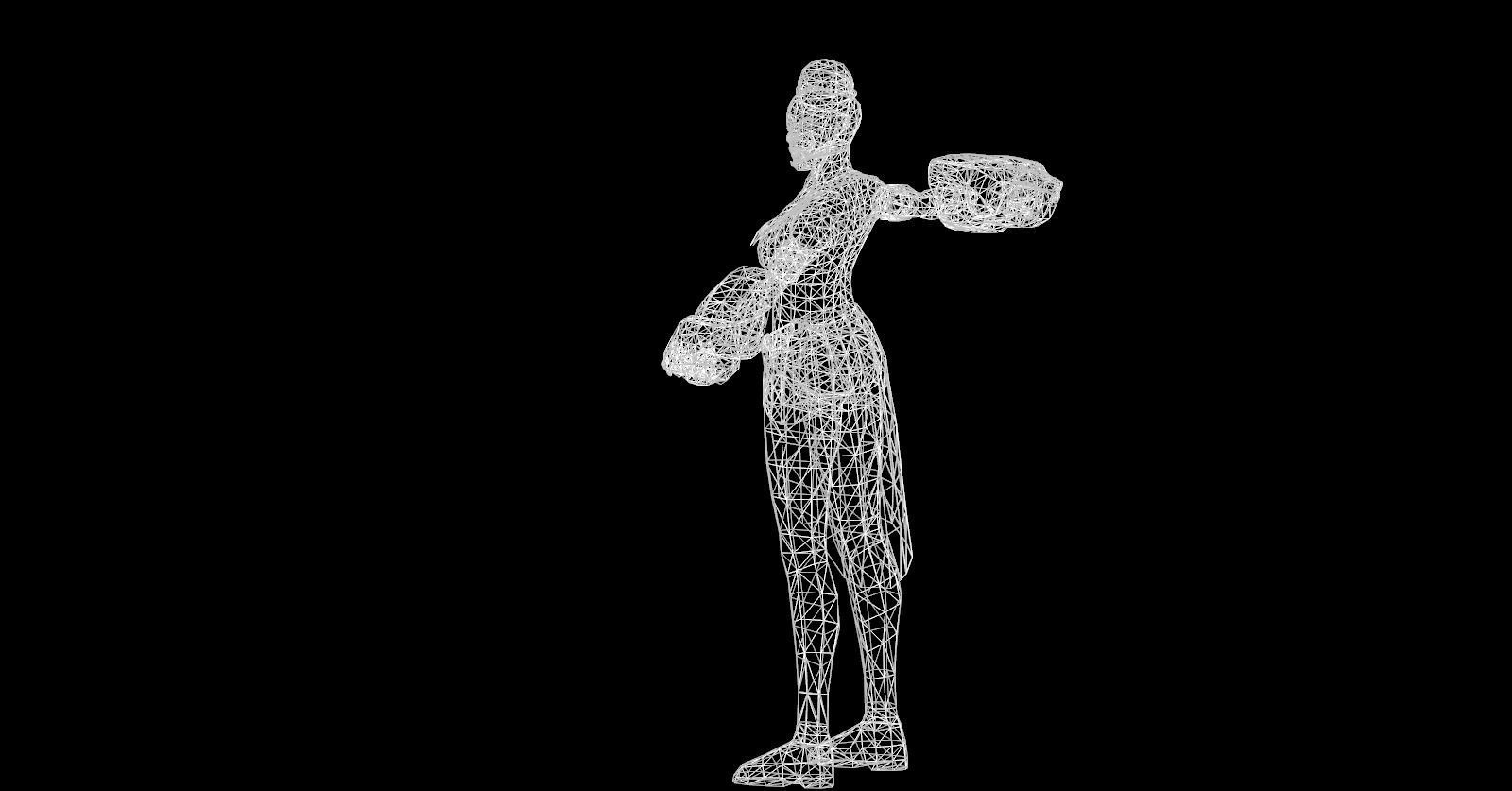 Marvel Shuri Free low-poly 3D model_45