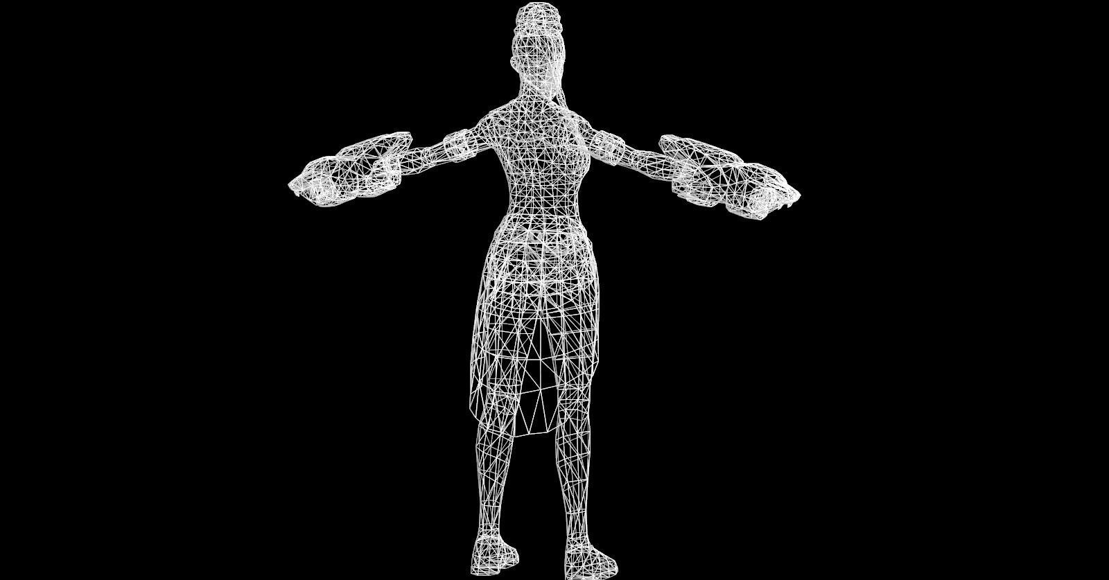 Marvel Shuri Free low-poly 3D model_44