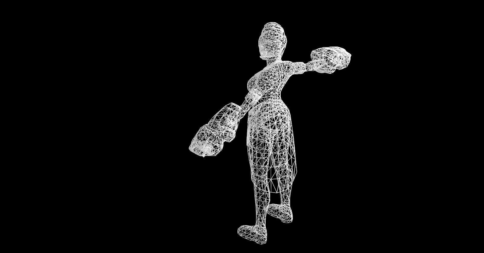 Marvel Shuri Free low-poly 3D model_37