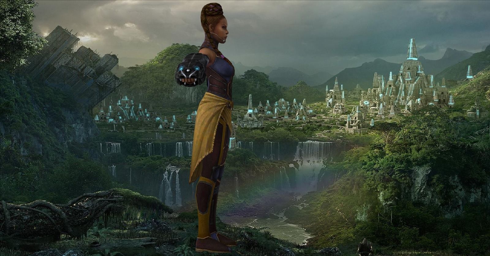 Marvel Shuri Free low-poly 3D model_33