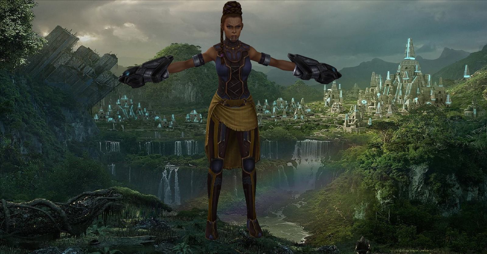 Marvel Shuri Free low-poly 3D model_52