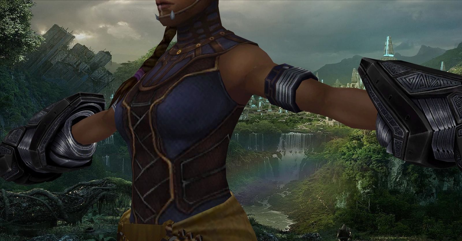 Marvel Shuri Free low-poly 3D model_13