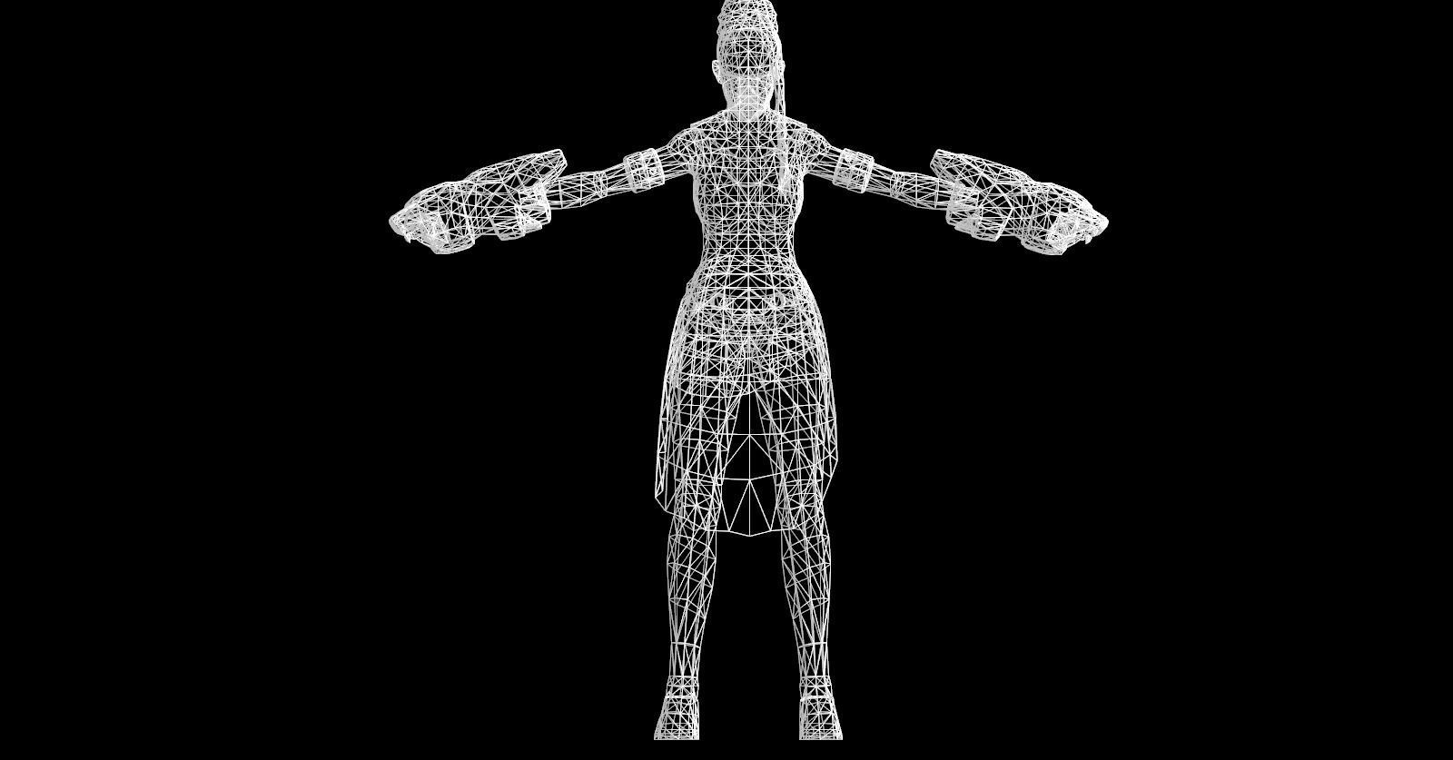 Marvel Shuri Free low-poly 3D model_50