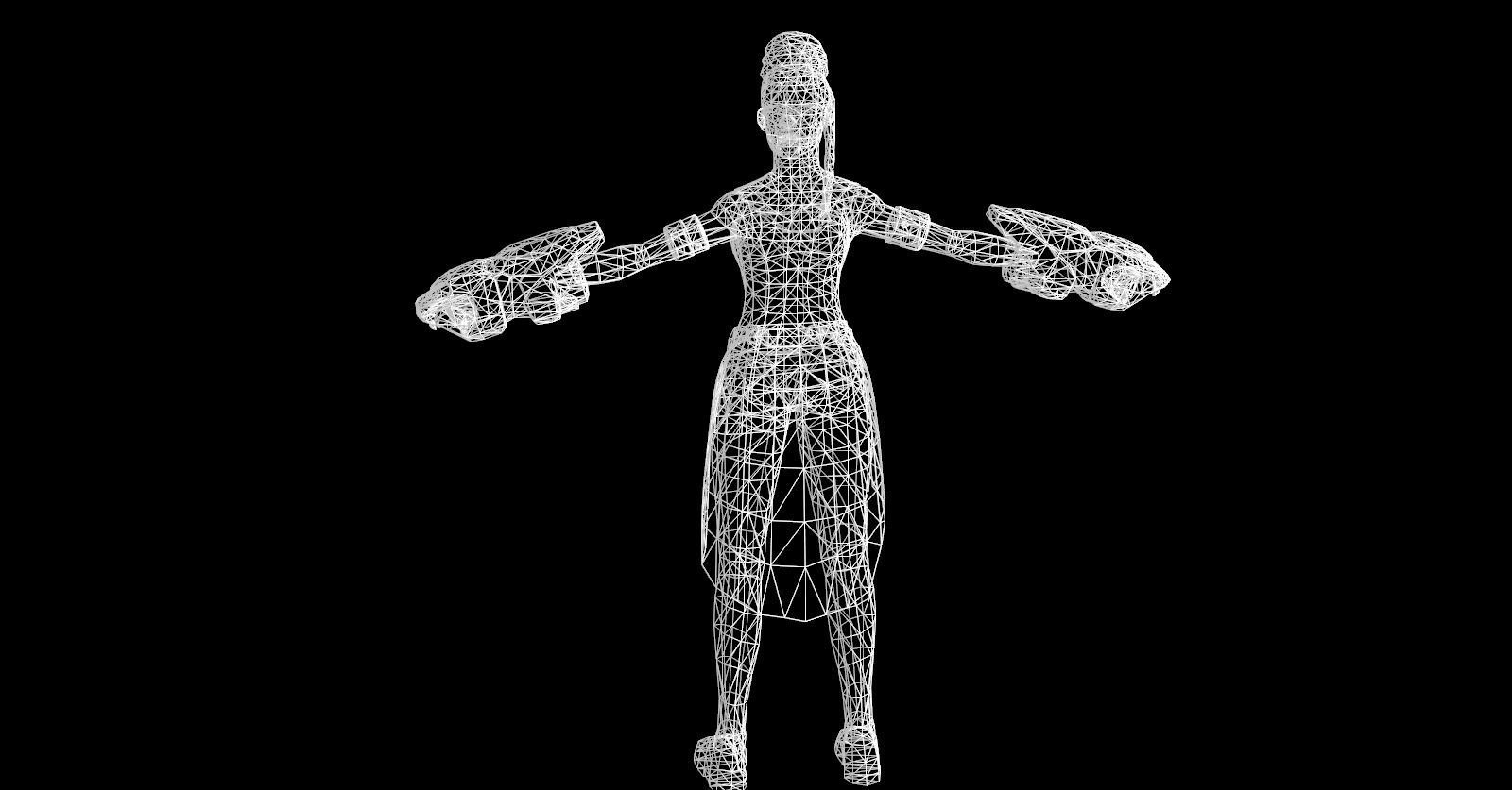 Marvel Shuri Free low-poly 3D model_39