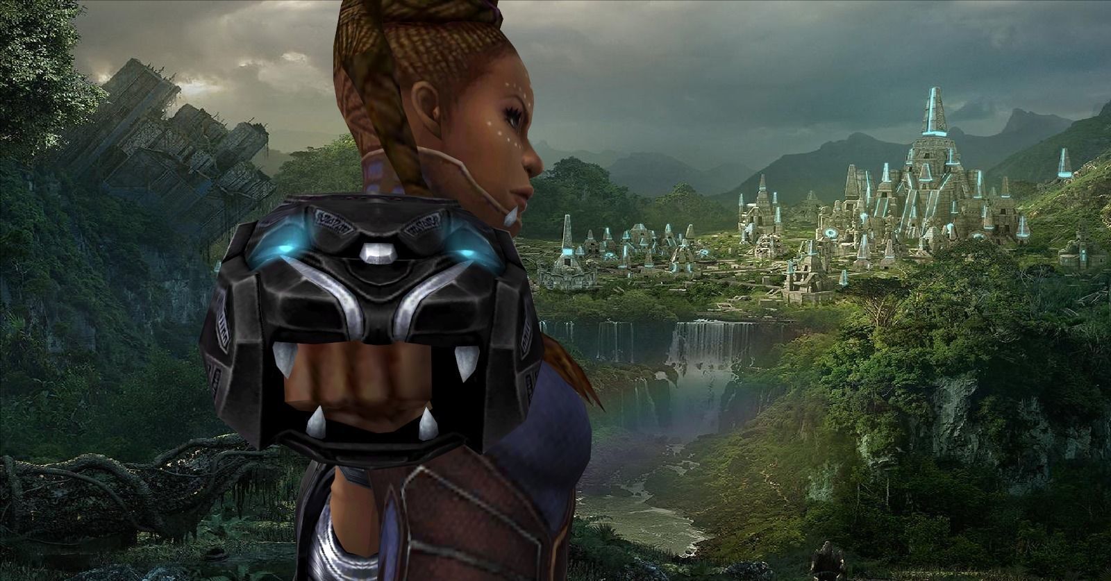 Marvel Shuri Free low-poly 3D model_1