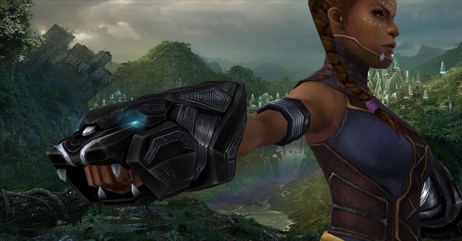 Marvel Shuri Free low-poly 3D model_19