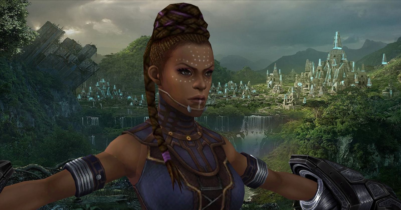 Marvel Shuri Free low-poly 3D model_3