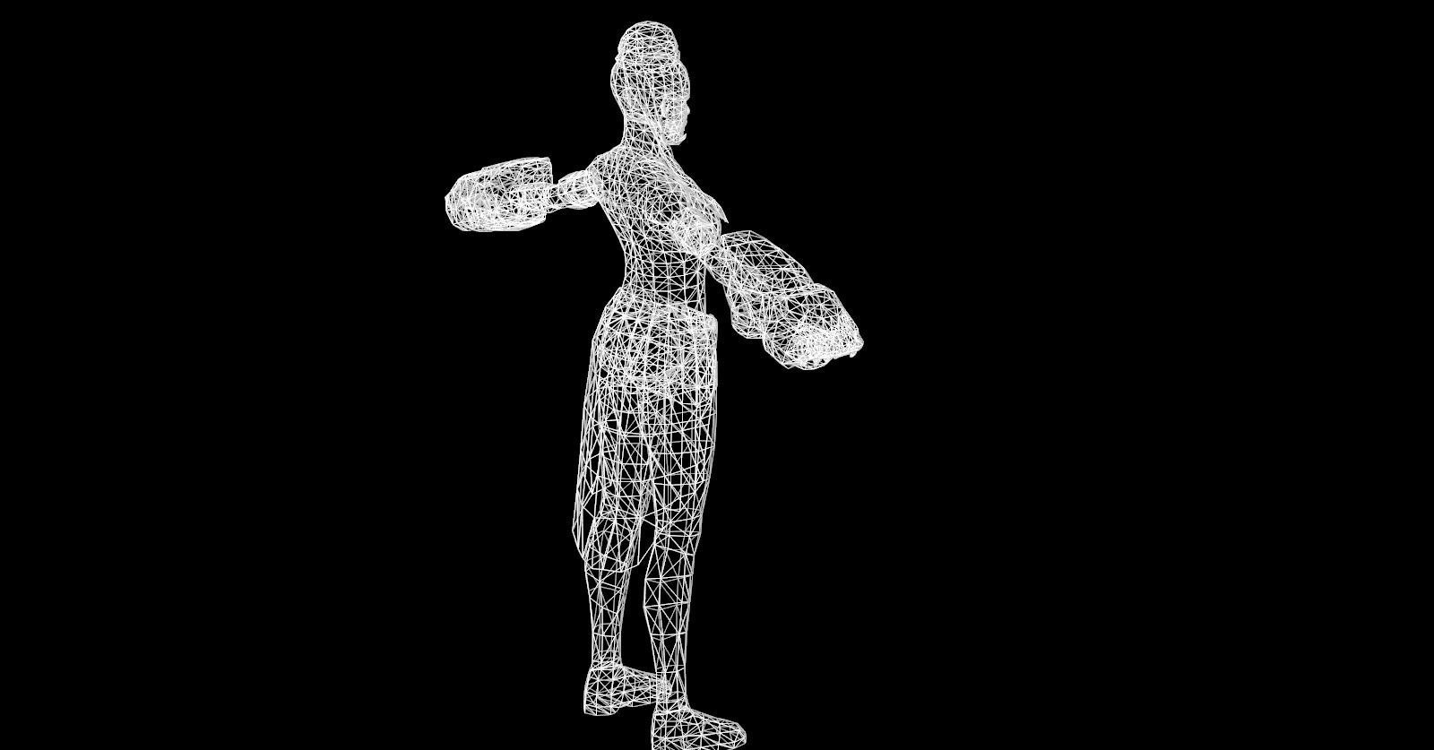 Marvel Shuri Free low-poly 3D model_49