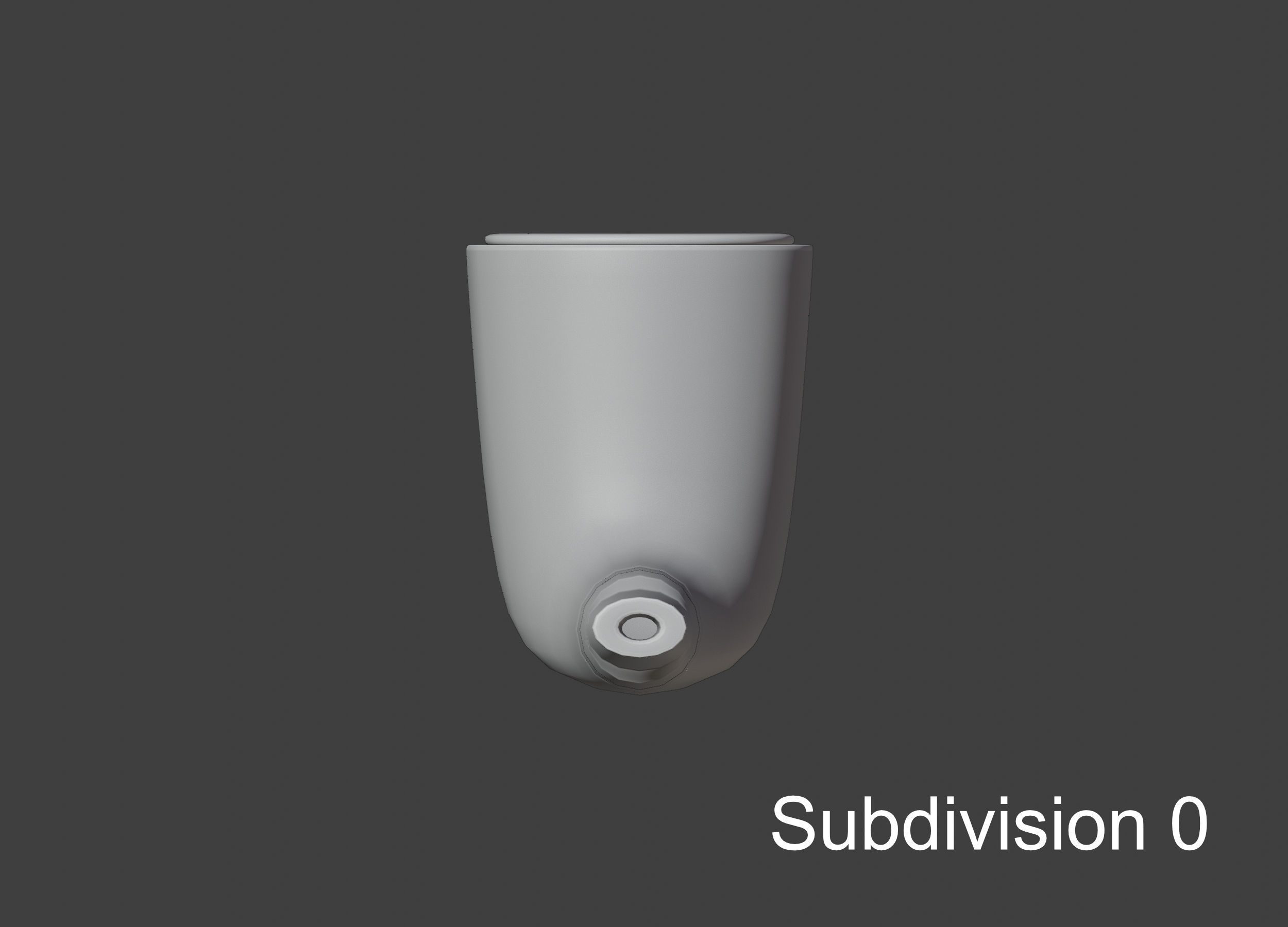 Vintage wooden tobacco pipe smoking 3D model_6