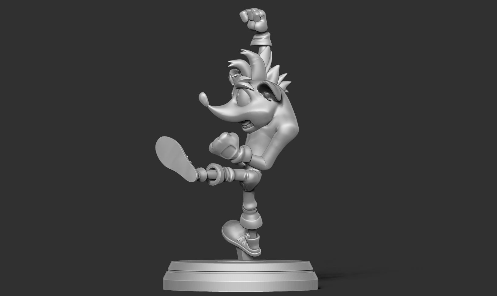 Crash Bandicoot 3D print model_10