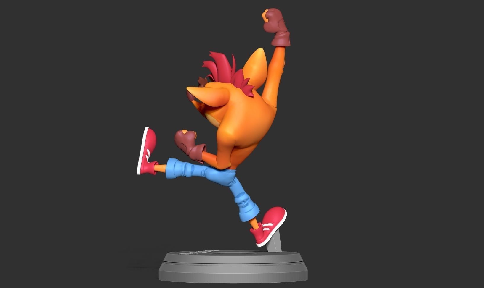 Crash Bandicoot 3D print model_17