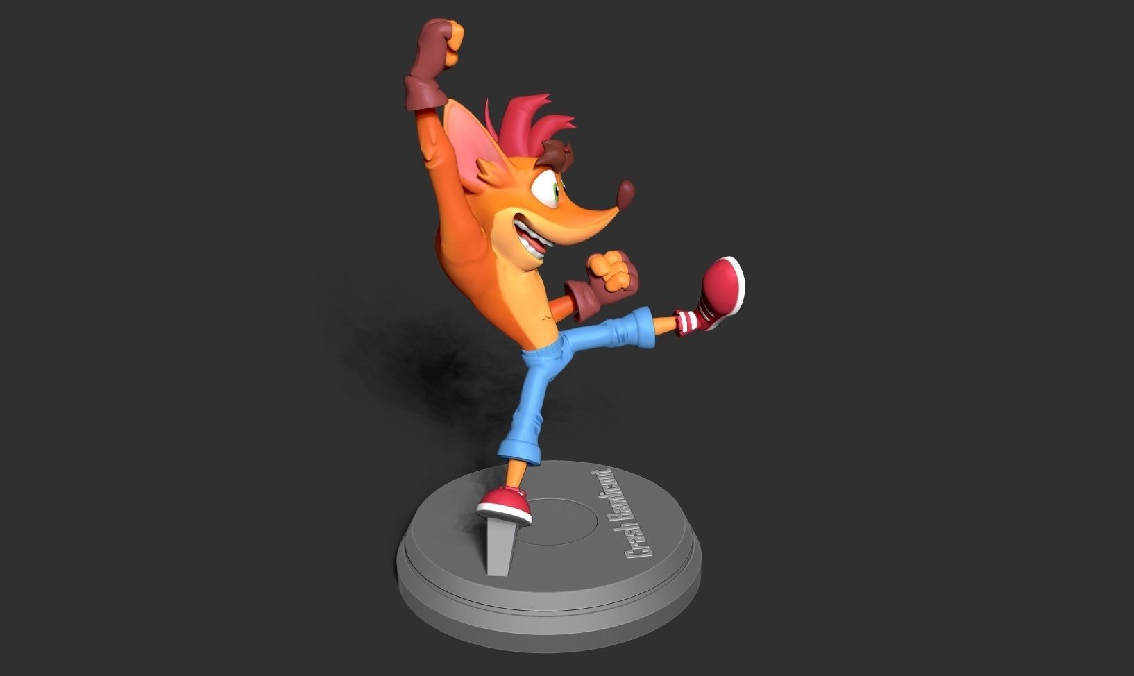 Crash Bandicoot 3D print model_13