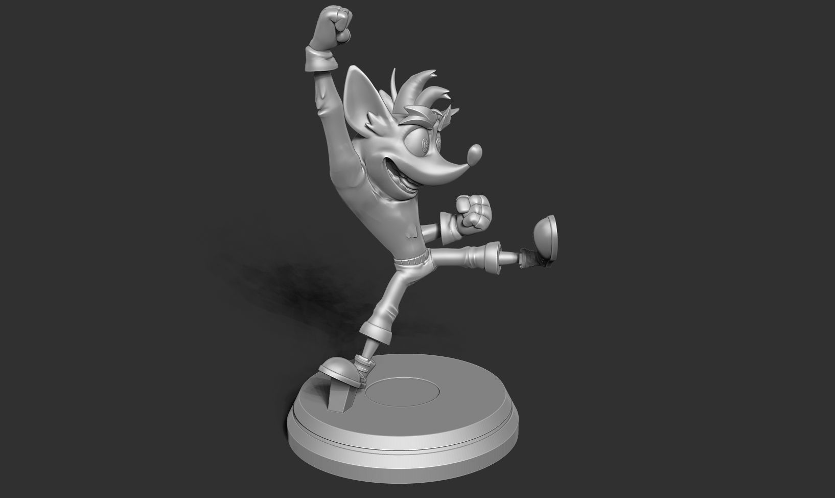 Crash Bandicoot 3D print model_14