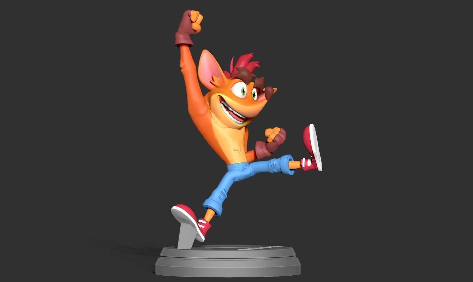 Crash Bandicoot 3D print model_7