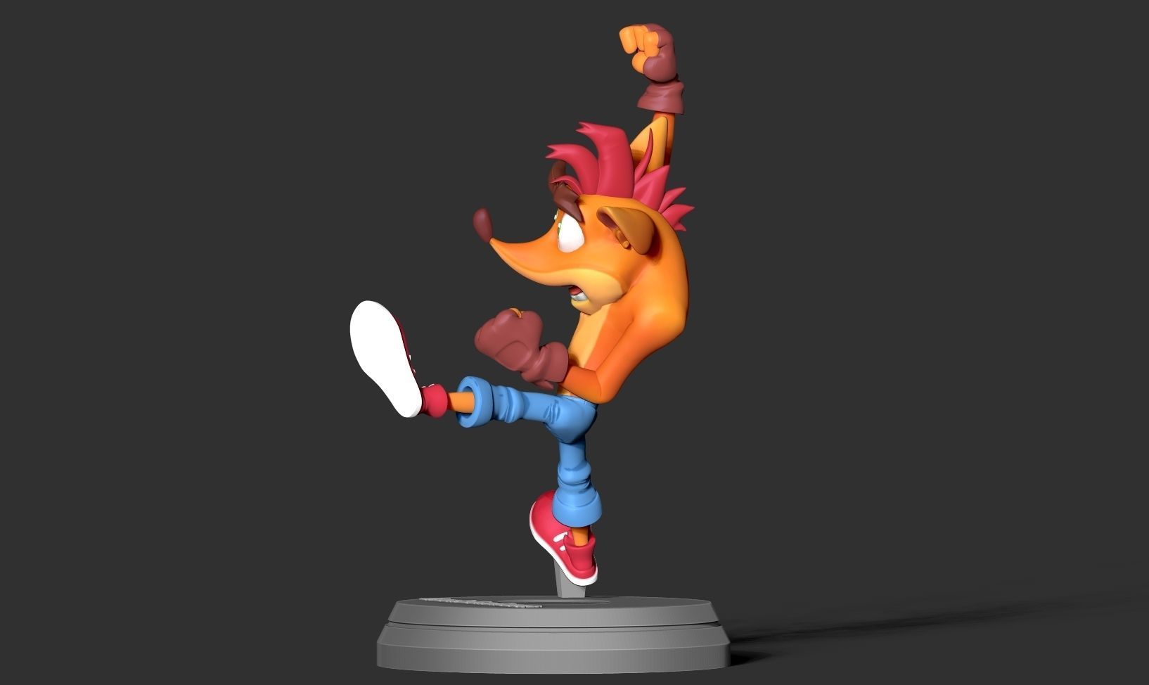 Crash Bandicoot 3D print model_9